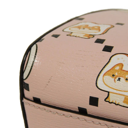 Gucci Handbag 724606 Aabuy 8442 Calf Leather Light Pink Gg Offdia Animal Print Mini Bag