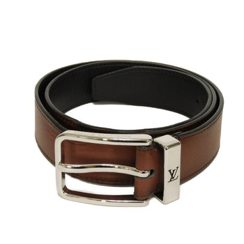 Louis Vuitton Belt M0092U Cuir Ombre Leather Akajou Cure Ombre Saint Tulle Pont Neuf 35Mm