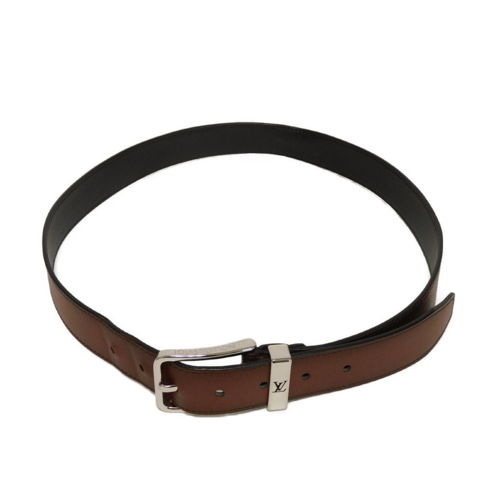 Louis Vuitton Belt M0092U Cuir Ombre Leather Akajou Cure Ombre Saint Tulle Pont Neuf 35Mm