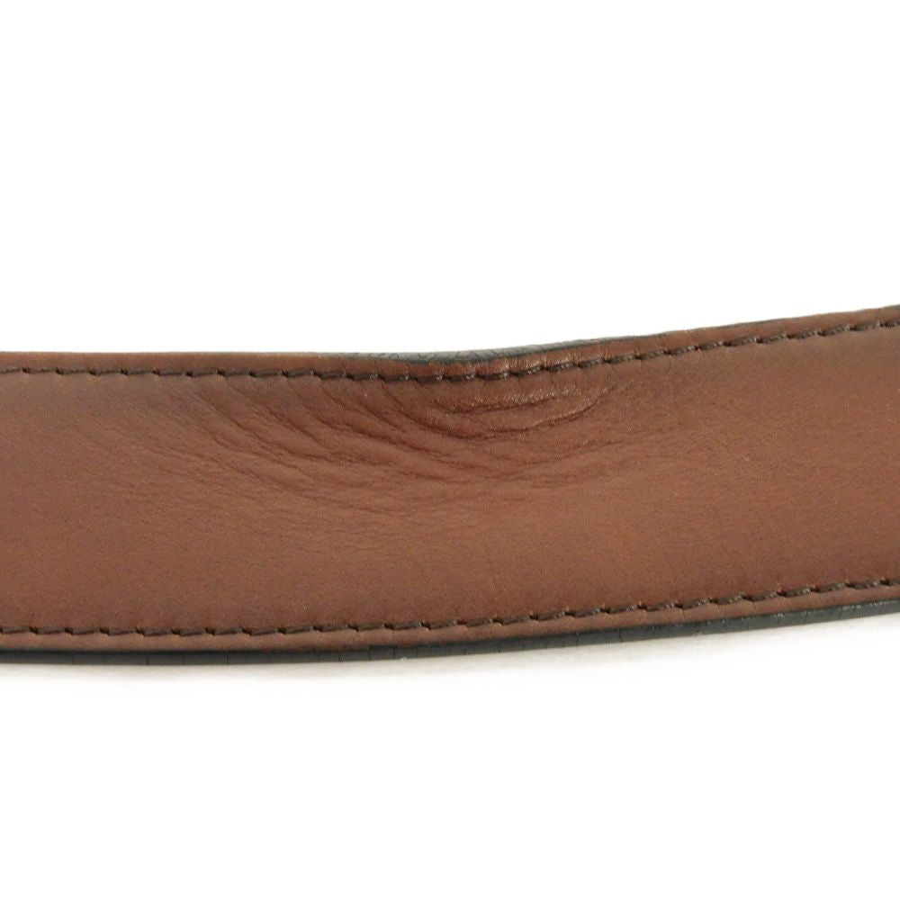 Louis Vuitton Belt M0092U Cuir Ombre Leather Akajou Cure Ombre Saint Tulle Pont Neuf 35Mm