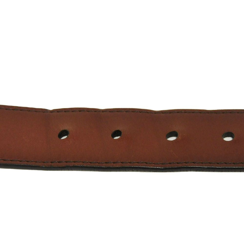 Louis Vuitton Belt M0092U Cuir Ombre Leather Akajou Cure Ombre Saint Tulle Pont Neuf 35Mm