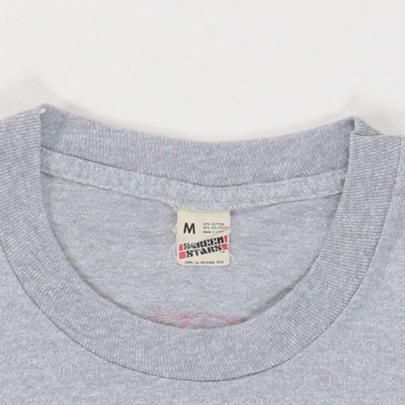 1984 The Clash Joe Strummer Out Of Control Tour Shirt