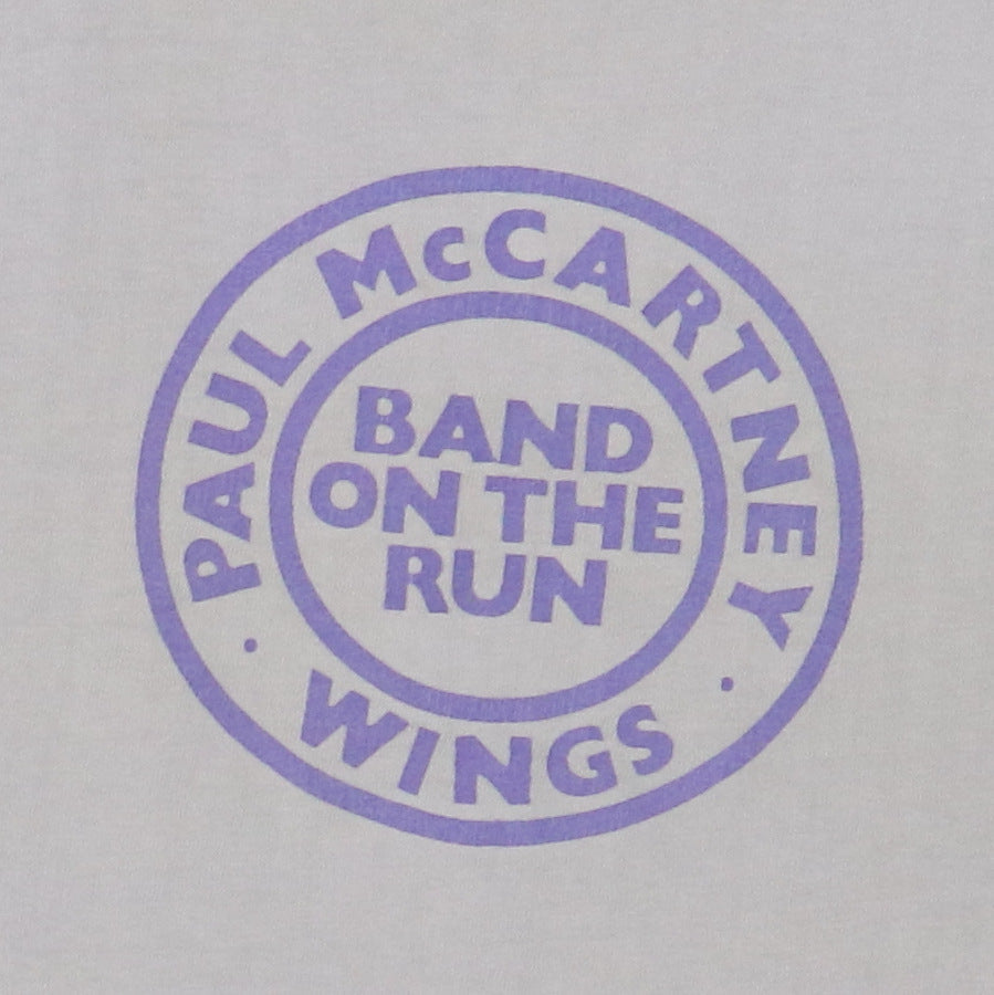 1973 Wings Paul Mccartney Band On The Run Promo Shirt