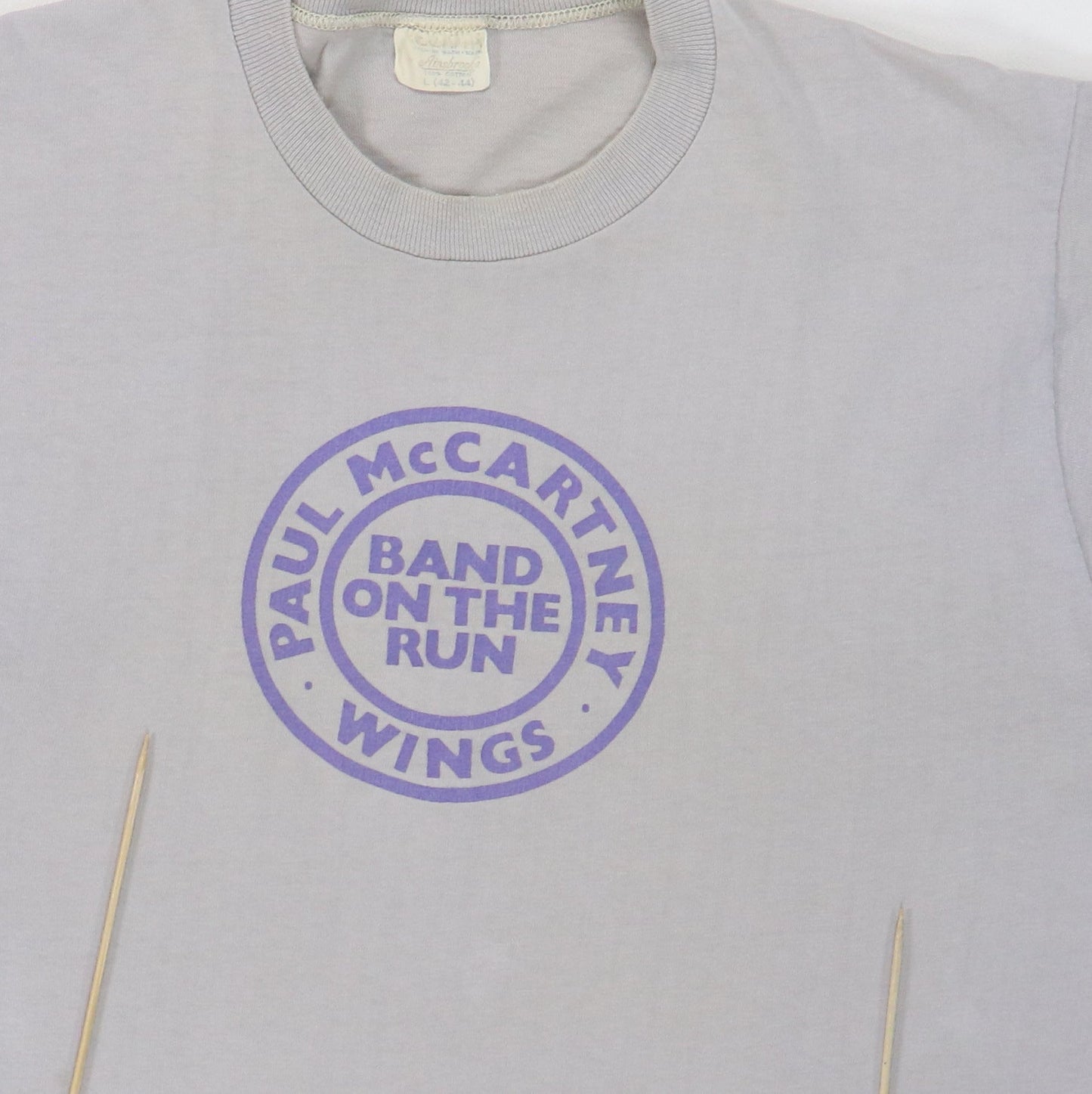 1973 Wings Paul Mccartney Band On The Run Promo Shirt