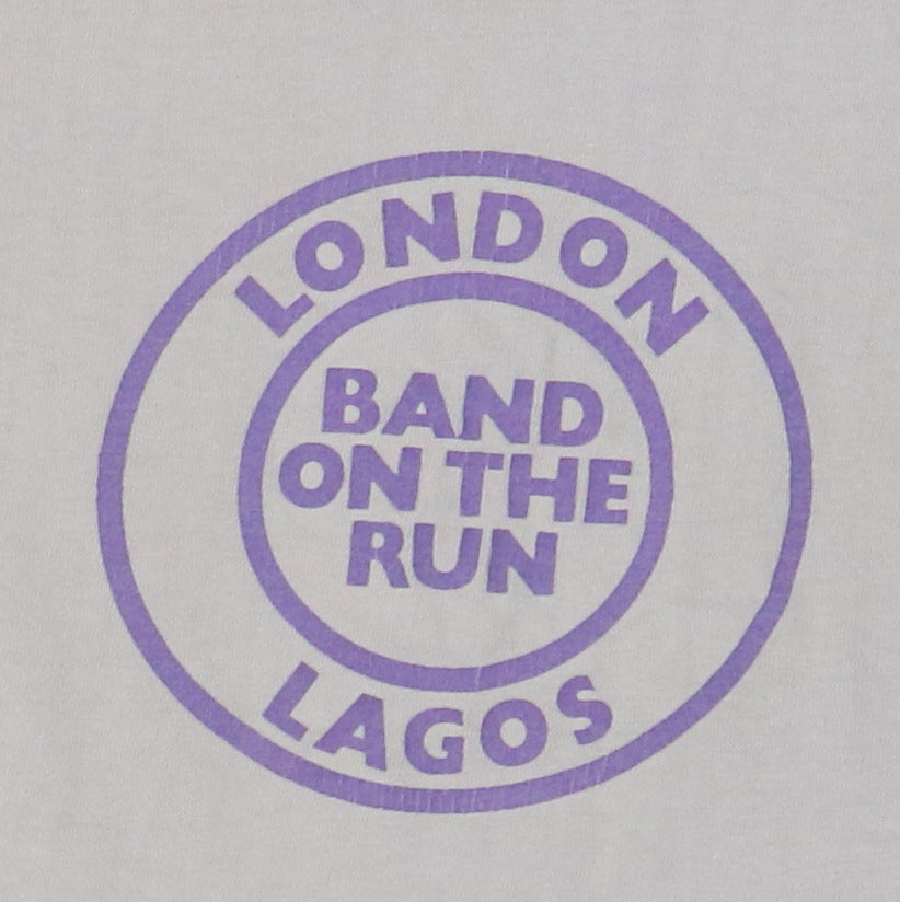 1973 Wings Paul Mccartney Band On The Run Promo Shirt