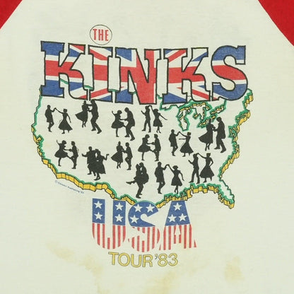 1983 The Kinks State Of Confusion Tour Jersey Shirt