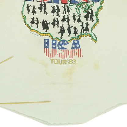 1983 The Kinks State Of Confusion Tour Jersey Shirt