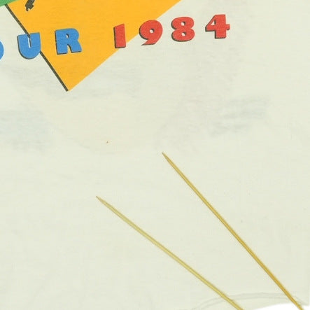 1984 Billy Squier Signs Of Life Tour Jersey Shirt