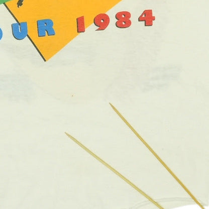 1984 Billy Squier Signs Of Life Tour Jersey Shirt