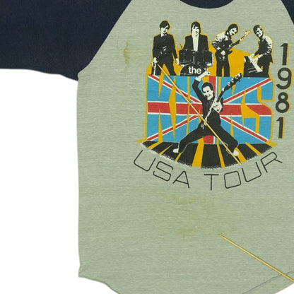 1981 The Kinks Give The People What They Want Tour Jersey Shirt