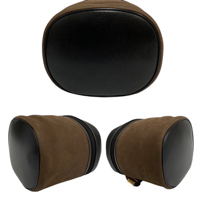 Loewe Shoulder Bag Suede, Leather Brown Twist Handle Velazquez Women