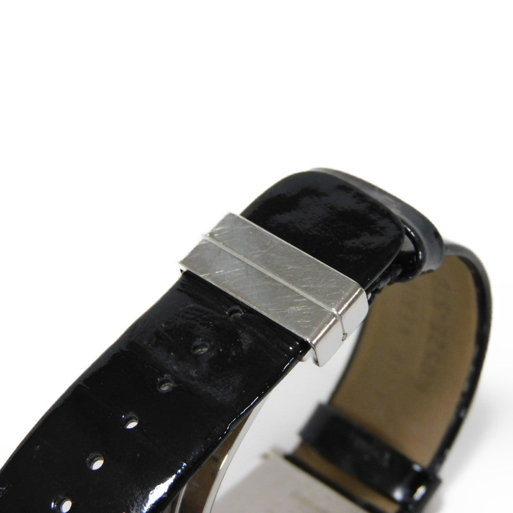 Chanel Watches Quartz H0572 Stainless Steel, Leather Silver Mademoiselle White Dial Women