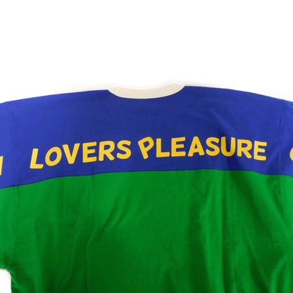 Gucci Short Sleeve T-Shirt 753294 Xjftx 3229 Cotton Green Lovers Pleasure Club G Logo Cat Star