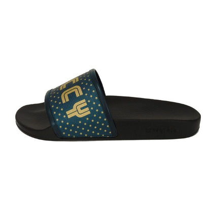 Gucci Sandals 522023 Supreme Canvas (Polyurethane Coating) X Calf Leather X Rubber Turquoise Sega