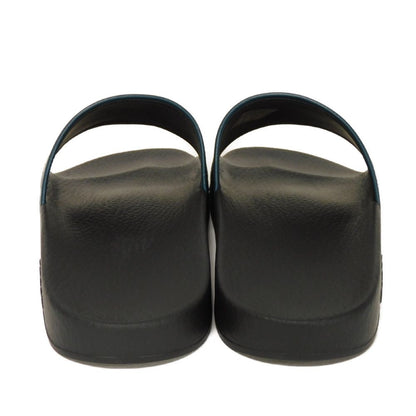 Gucci Sandals 522023 Supreme Canvas (Polyurethane Coating) X Calf Leather X Rubber Turquoise Sega