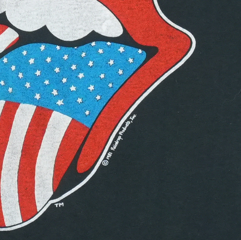 1981 Rolling Stones North American Tour Shirt