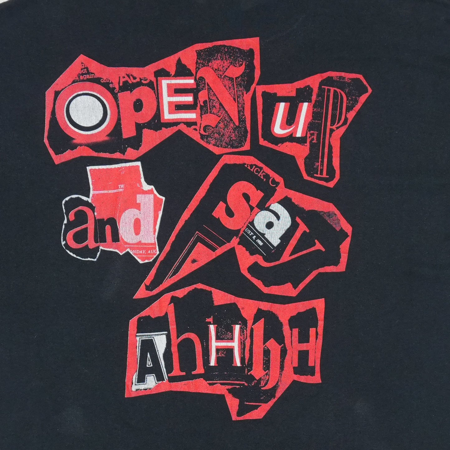 1988 Poison Open Up And Say Ahhh Shirt