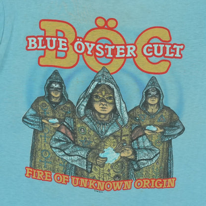 1981 Blue Oyster Cult Fire Of Unknown Origin Tour Shirt