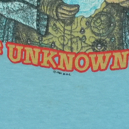 1981 Blue Oyster Cult Fire Of Unknown Origin Tour Shirt