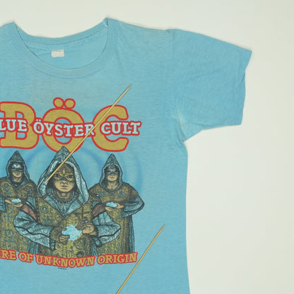 1981 Blue Oyster Cult Fire Of Unknown Origin Tour Shirt
