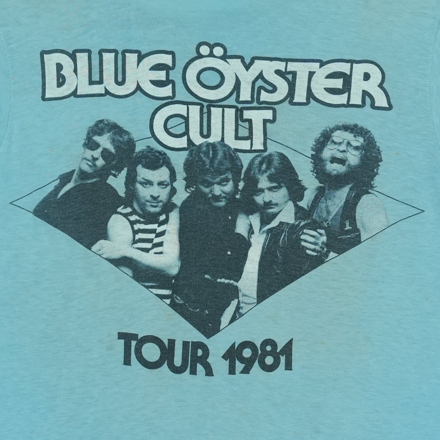 1981 Blue Oyster Cult Fire Of Unknown Origin Tour Shirt