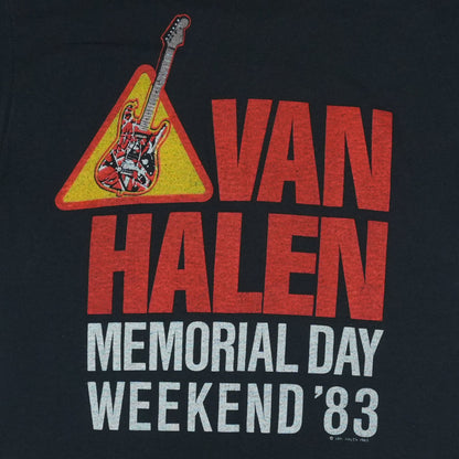 1983 Van Halen Memorial Day Weekend Shirt