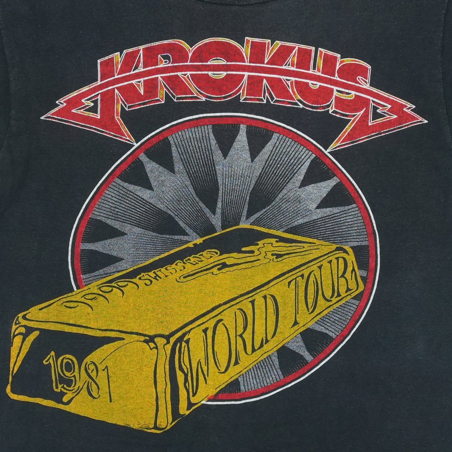 1981 Krokus World Tour Shirt
