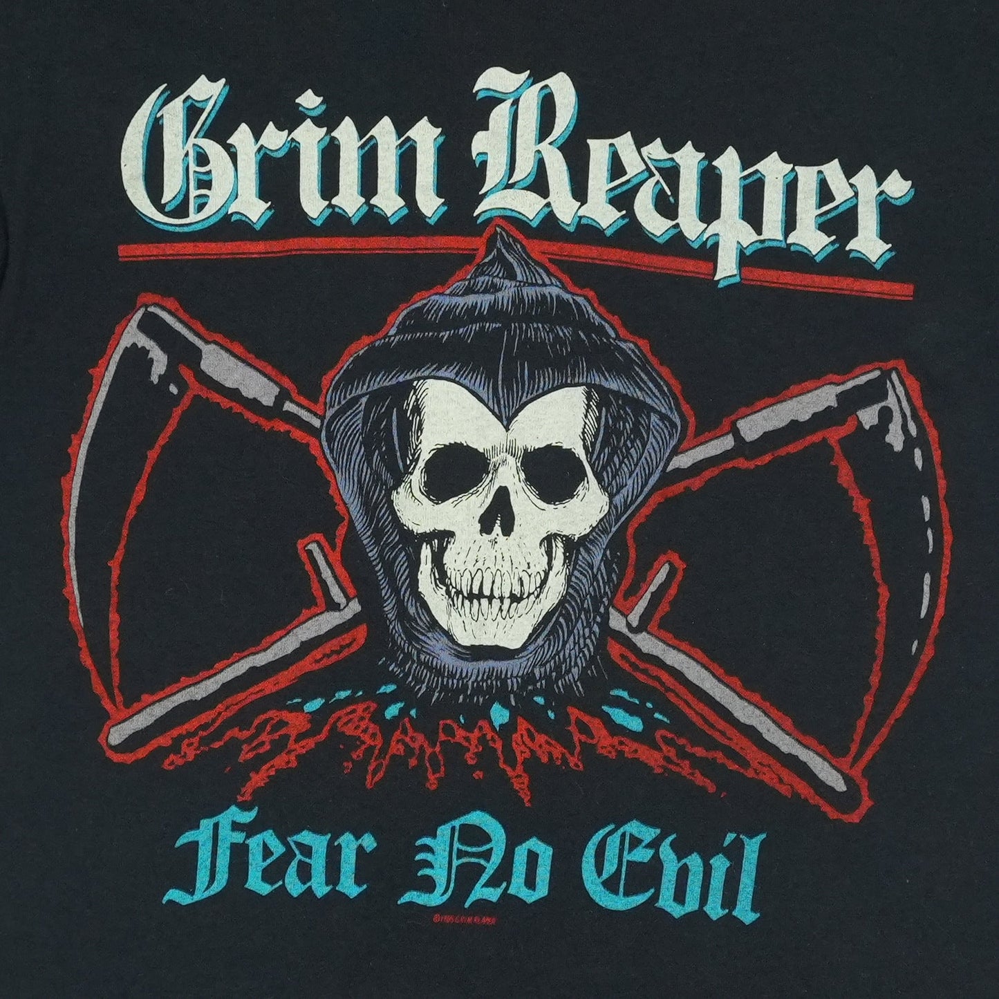 1985 Grim Reaper Fear No Evil Tour Shirt