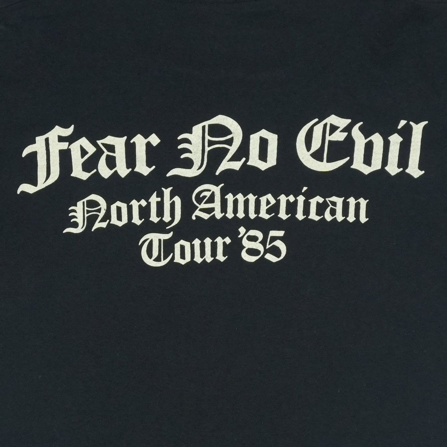 1985 Grim Reaper Fear No Evil Tour Shirt
