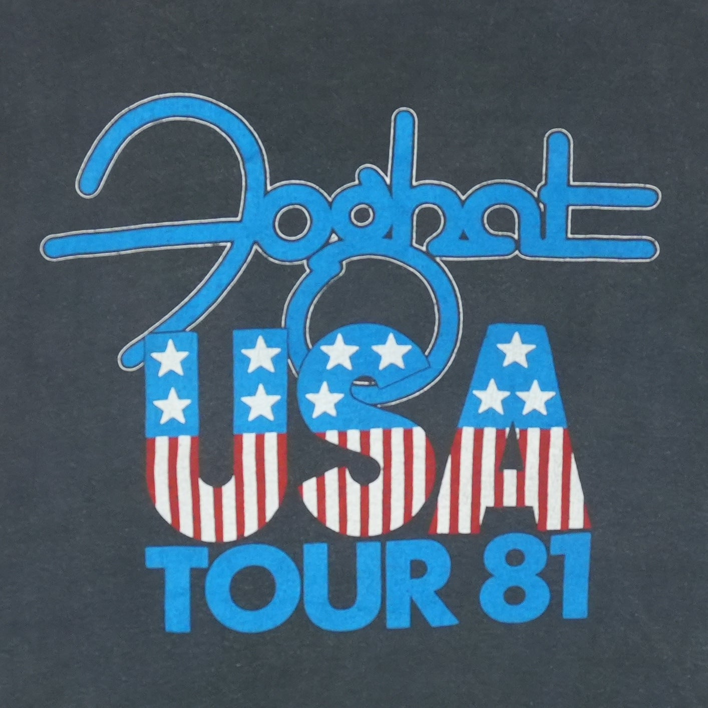 Shirt 1981 Foghat Touring America Tour