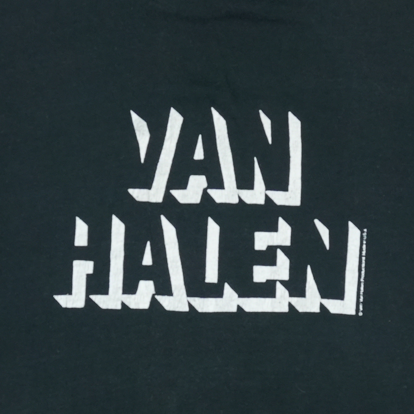 1980S Van Halen Invasion Tour Shirt