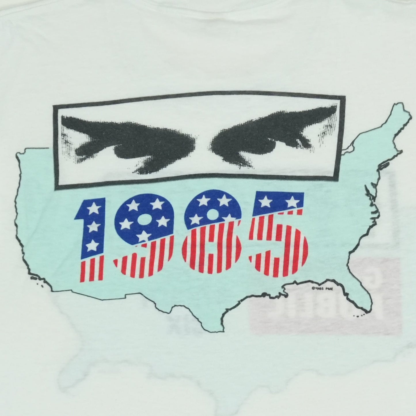 1985 General Public The Steady Six Tour Shirt