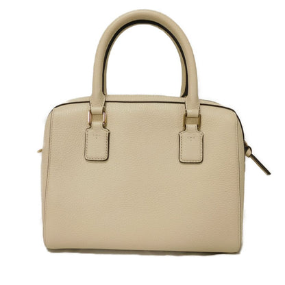 Tory Burch Handbag 84777 Calf Leather (Embossed) Ivory Double T Logo Thea Webb Small Satchel