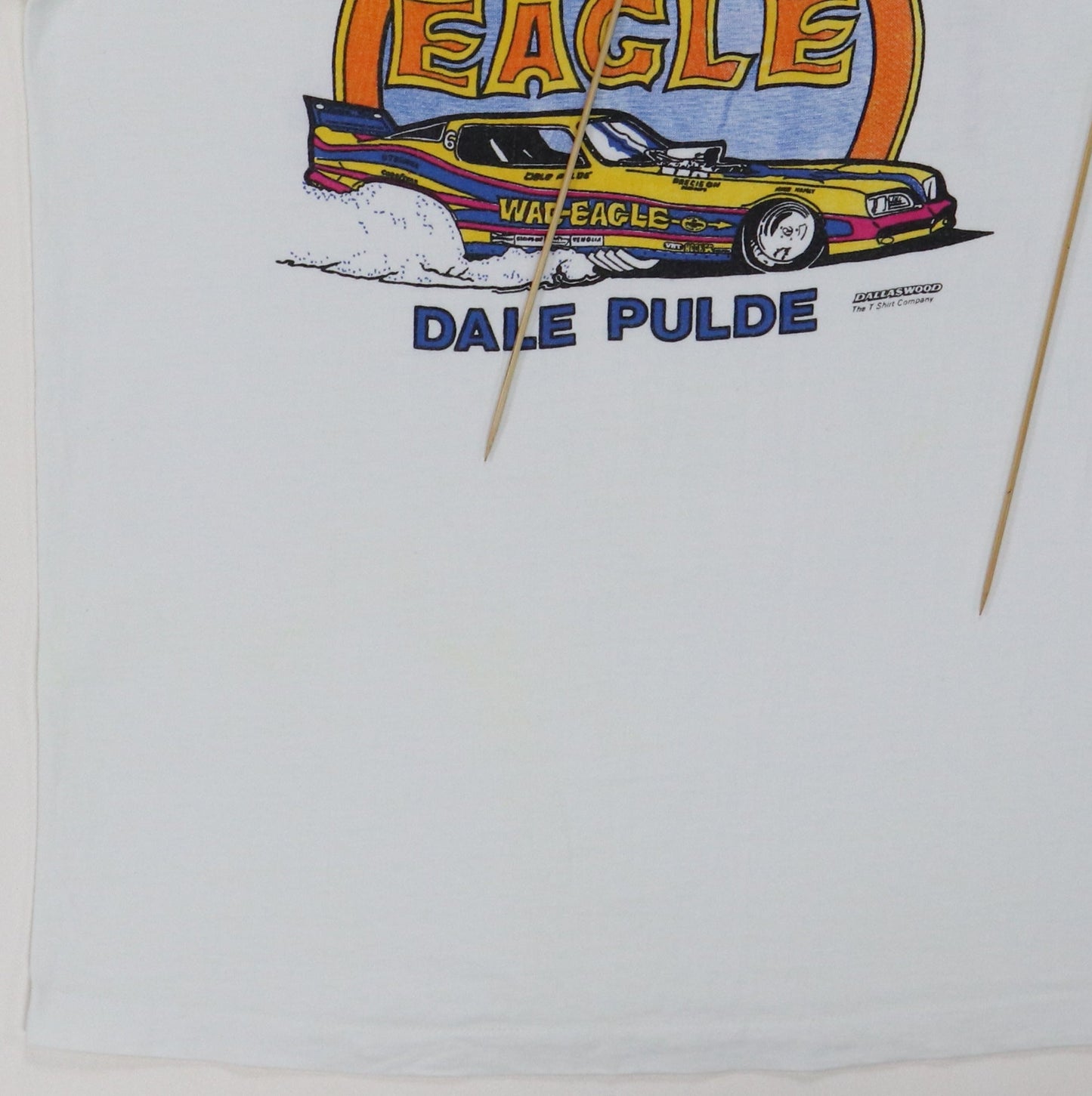 1970S Dale Pulde War Eagle Orange County International Raceway Shirt