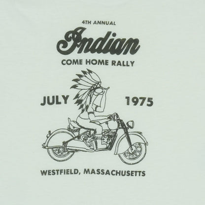 1975 Indian Motorcycles 4Th Annual Come Home Rally Shirt