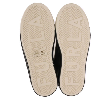 Furla Sneakers Yf42Fjo Smooth Calf Leather (Rubberized) Black Joy Lace-Up