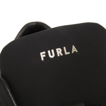 Furla Sneakers Yf42Fjo Smooth Calf Leather (Rubberized) Black Joy Lace-Up