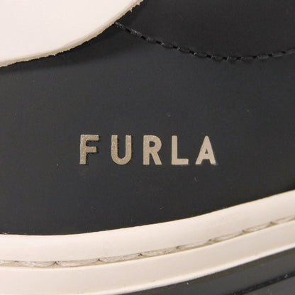 Furla Sneakers Yf42Fjo Smooth Calf Leather (Rubberized) Black Joy Lace-Up