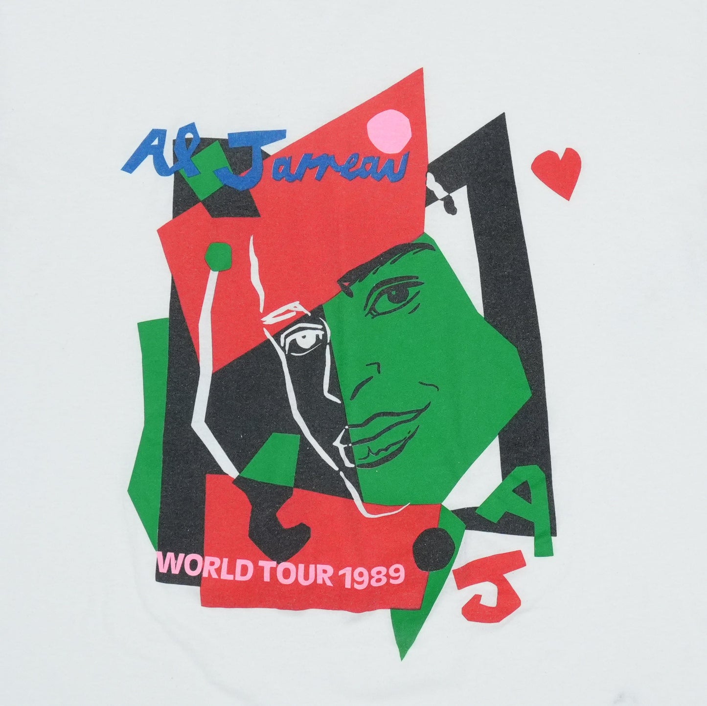 1989 Al Jarreau World Tour Shirt