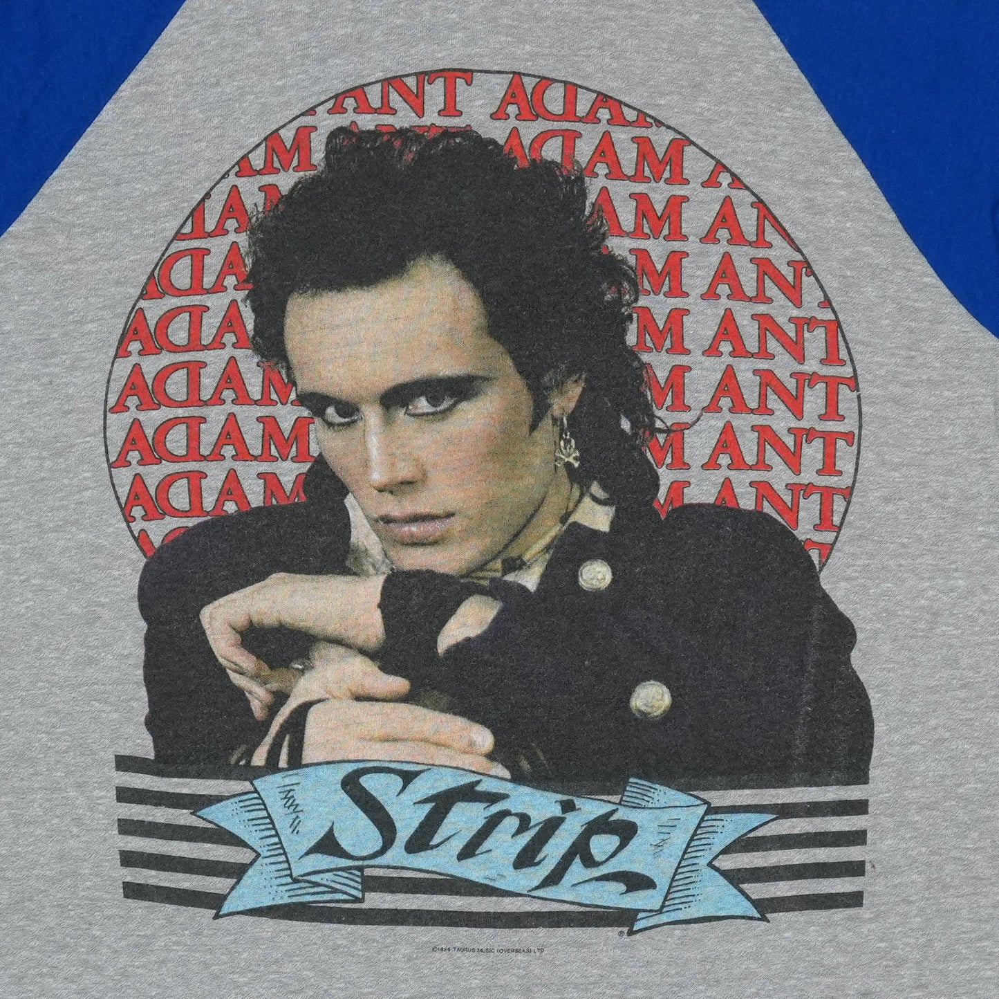 1984 Adam Ant Strip Tour Jersey Shirt