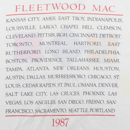 1987 Fleetwood Mac Tour Shirt