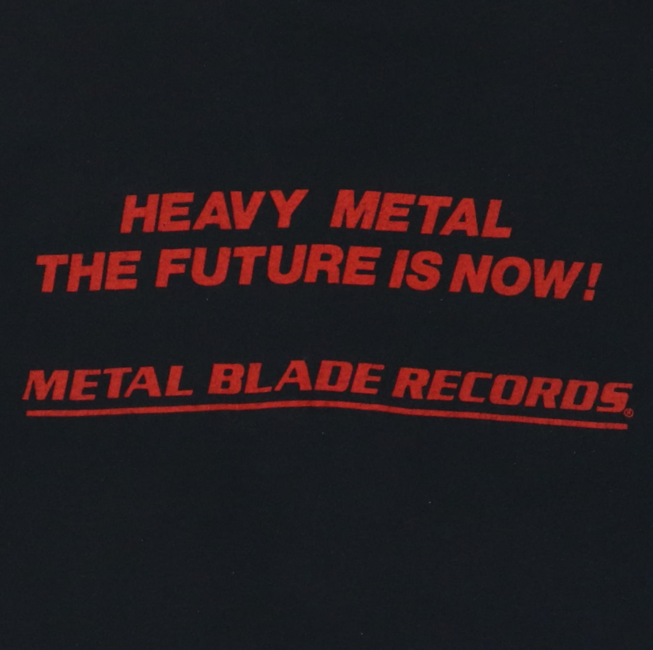1980S Metal Blade Records Shirt