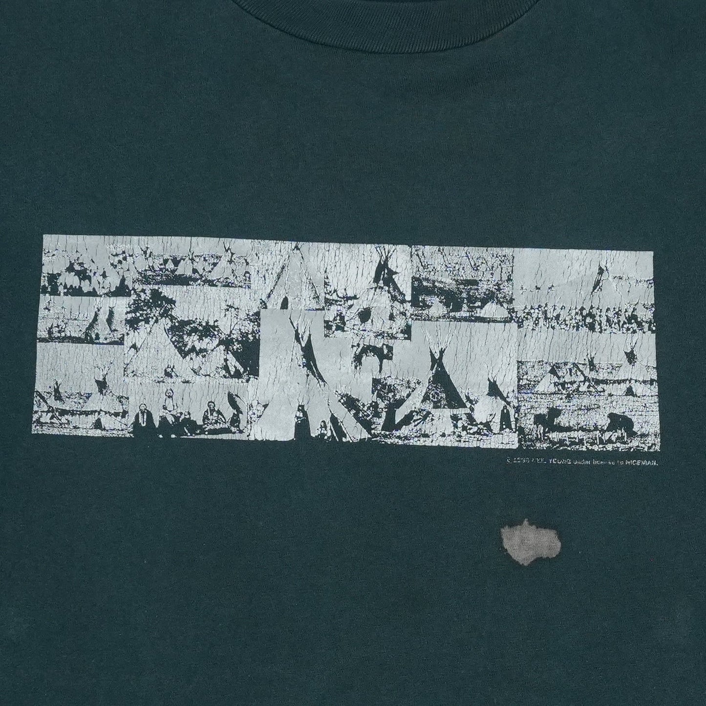 1988 Neil Young Crazy Horse Shirt