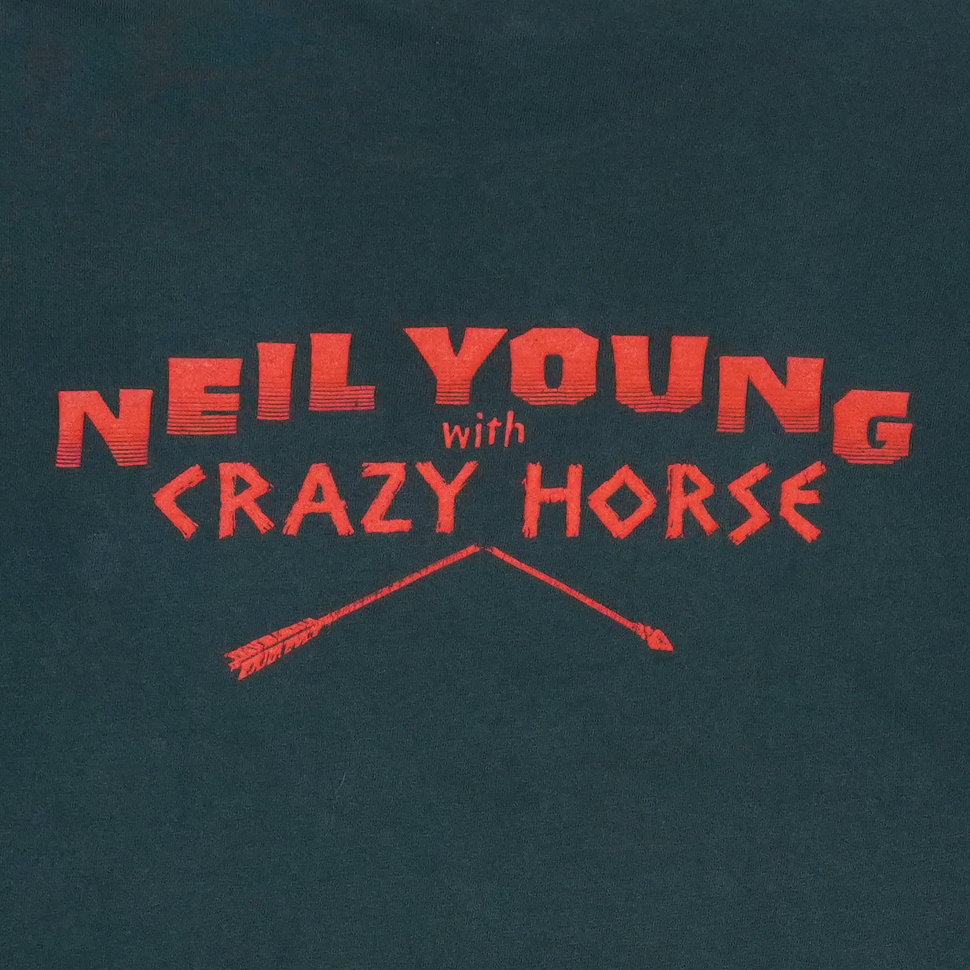 1988 Neil Young Crazy Horse Shirt