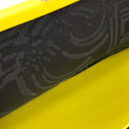 Emilio Pucci Long Wallet Purse Leather Yellow Type Gamaguchi Women