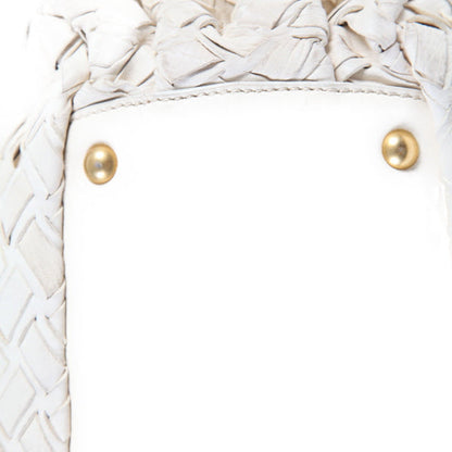 Miumiu Handbag Others White Miumiu Mew Mew Sacca 2 Manici Women