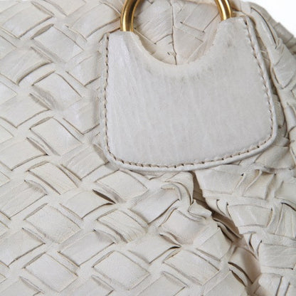 Miumiu Handbag Others White Miumiu Mew Mew Sacca 2 Manici Women