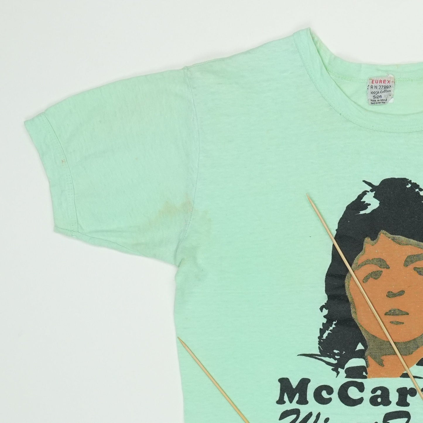1976 Paul Mccartney Wings Tour Shirt