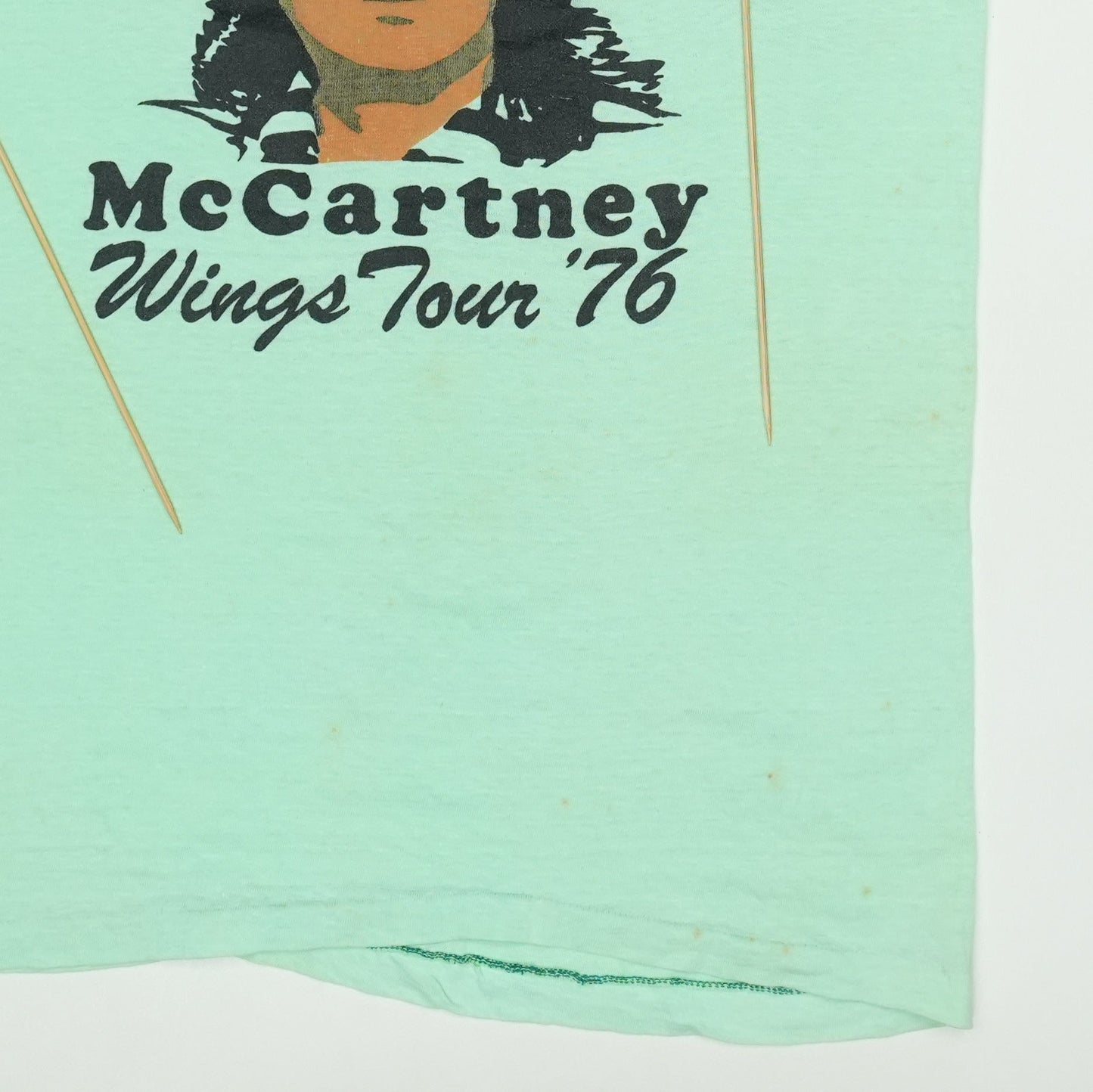 1976 Paul Mccartney Wings Tour Shirt