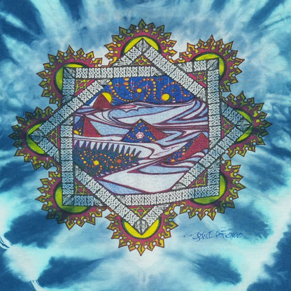 1980S Phillip Brown Tie Dye Shirt